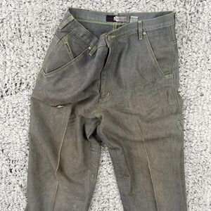 Y2k Vintage Southpole Light Gray Wash Baggy Fit Wide Leg Jeans Pants, Mens 30x30